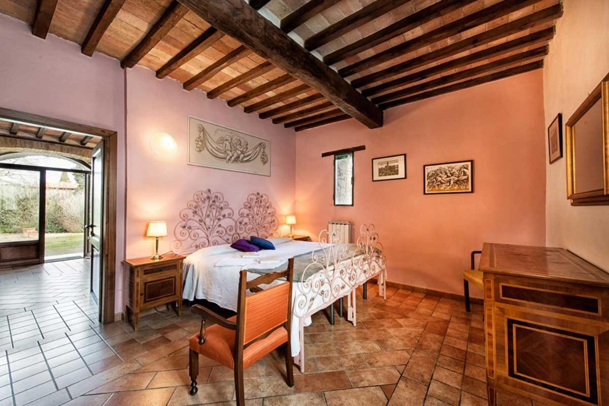Croce Di Mezzo Villa Montalcino Exteriör bild