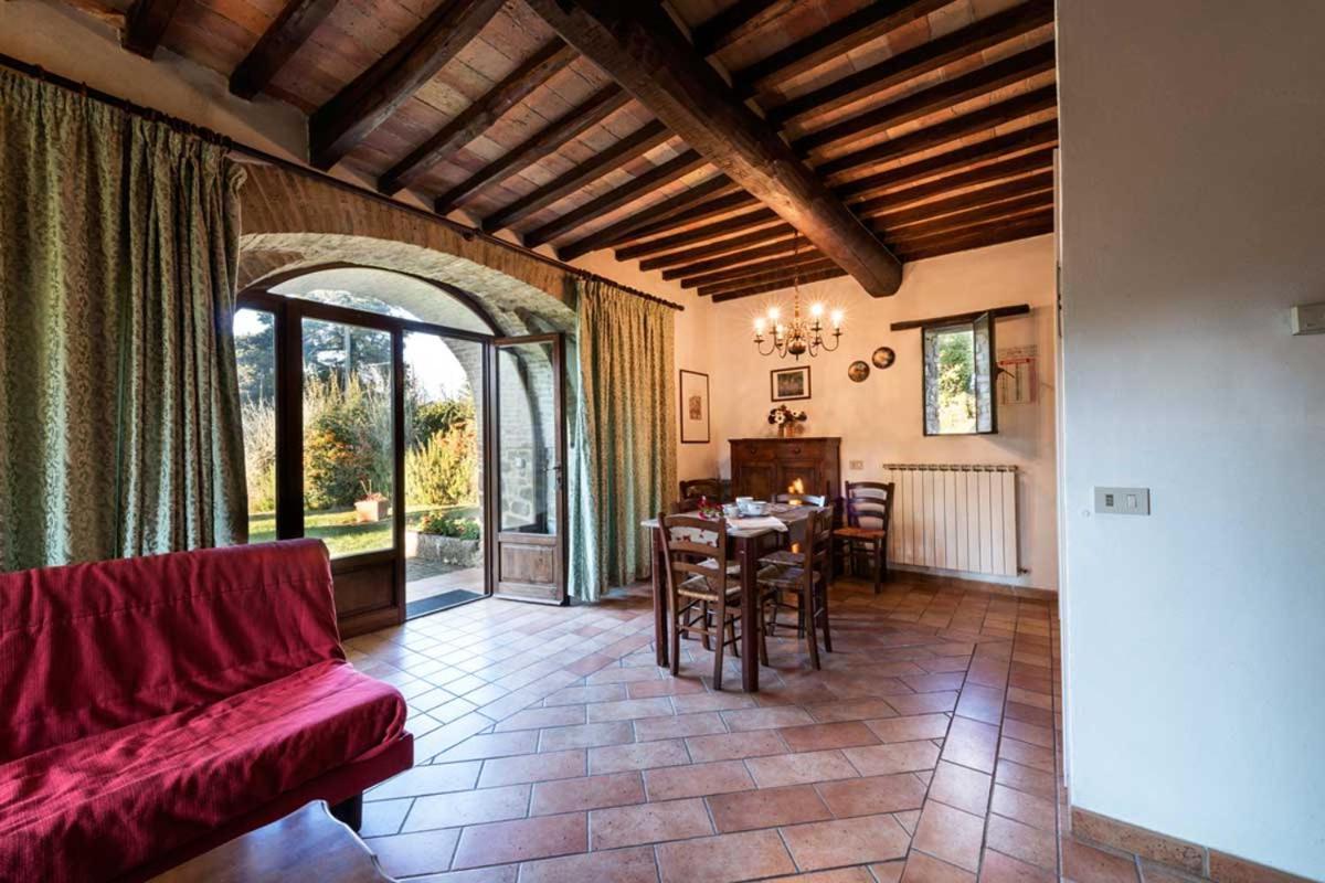 Croce Di Mezzo Villa Montalcino Exteriör bild
