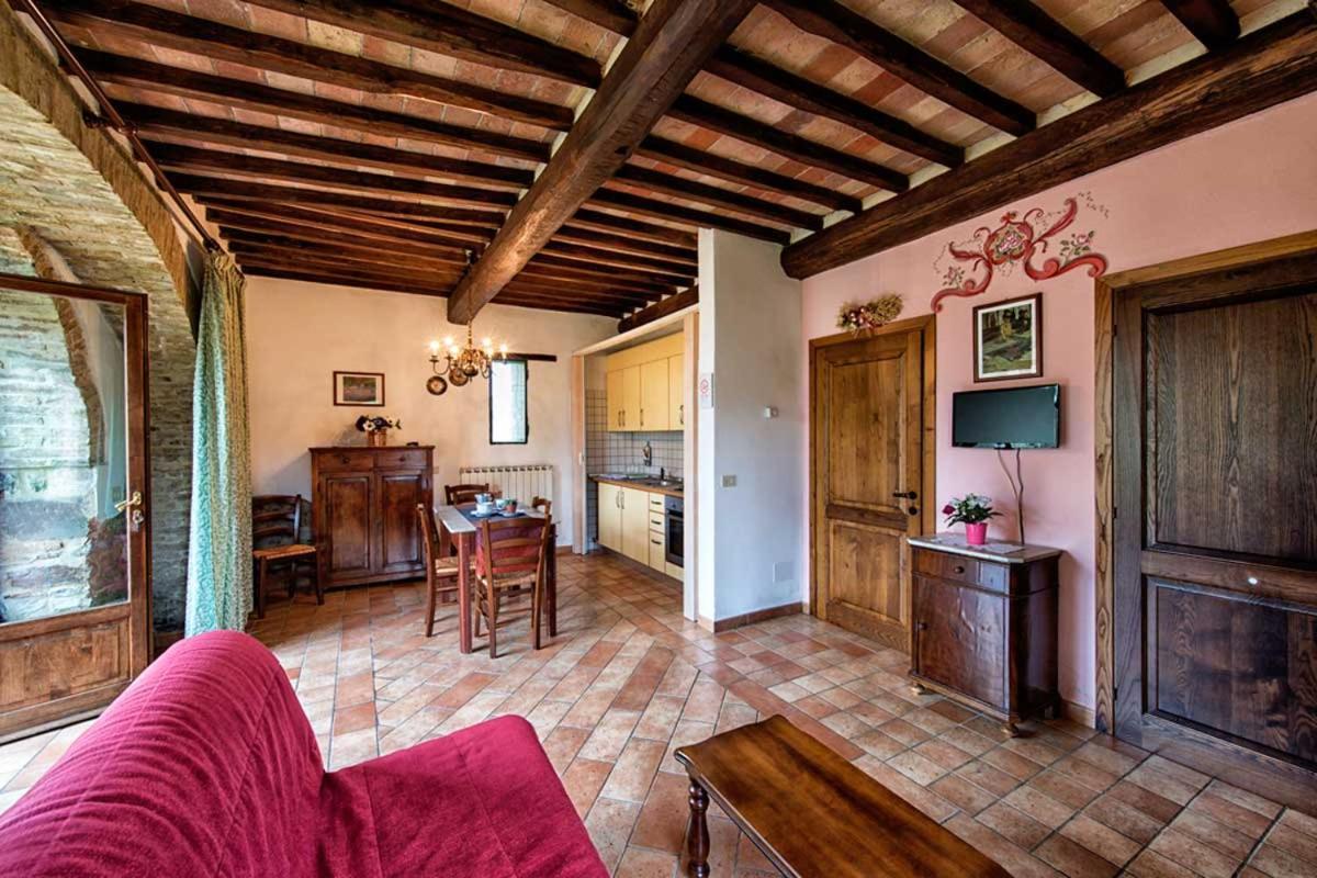 Croce Di Mezzo Villa Montalcino Exteriör bild