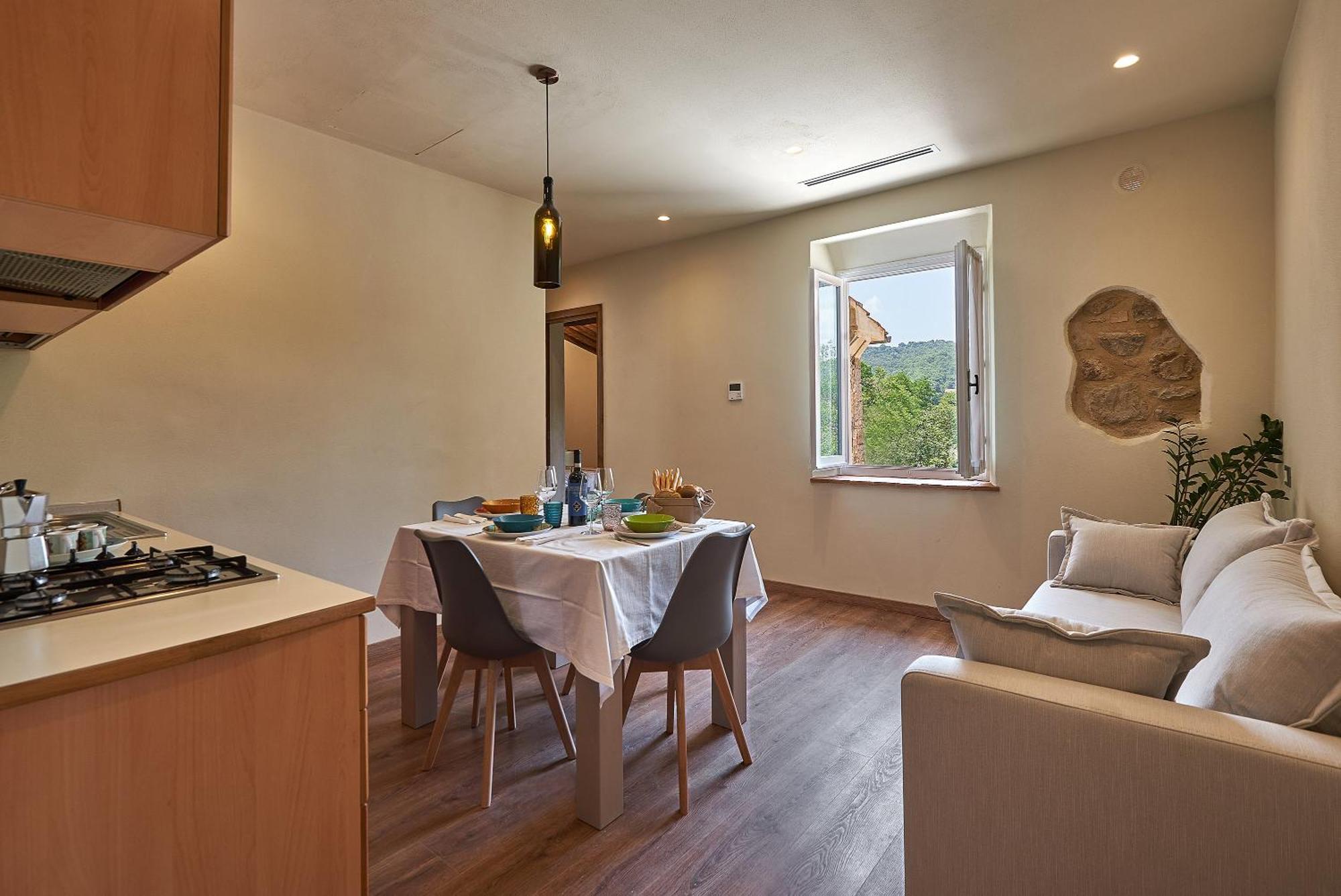 Croce Di Mezzo Villa Montalcino Exteriör bild