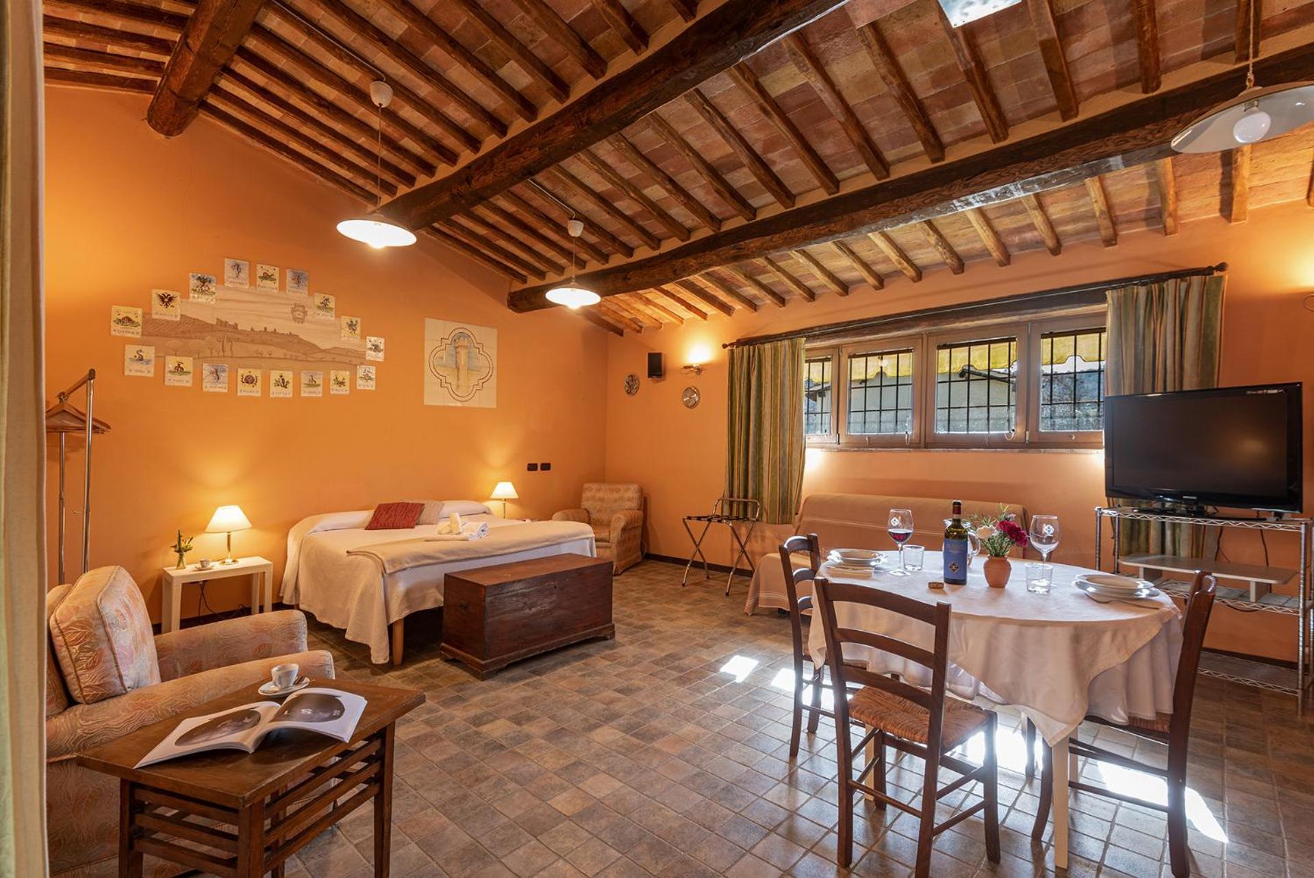 Croce Di Mezzo Villa Montalcino Exteriör bild