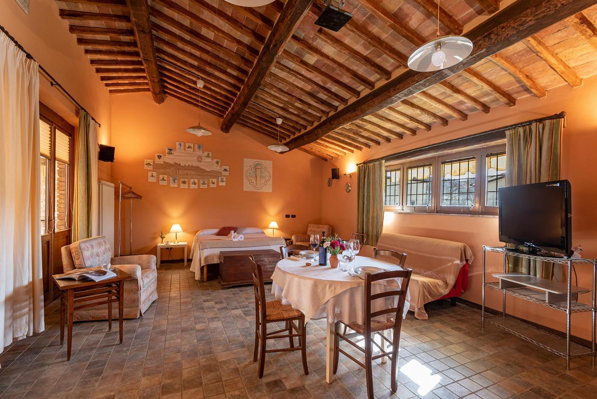 Croce Di Mezzo Villa Montalcino Exteriör bild