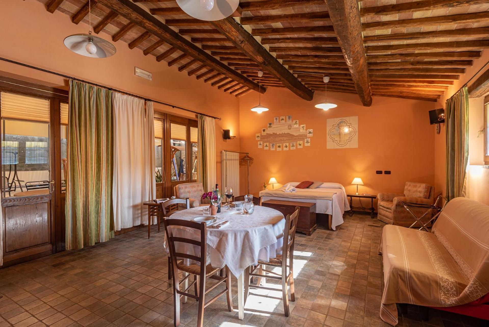 Croce Di Mezzo Villa Montalcino Exteriör bild