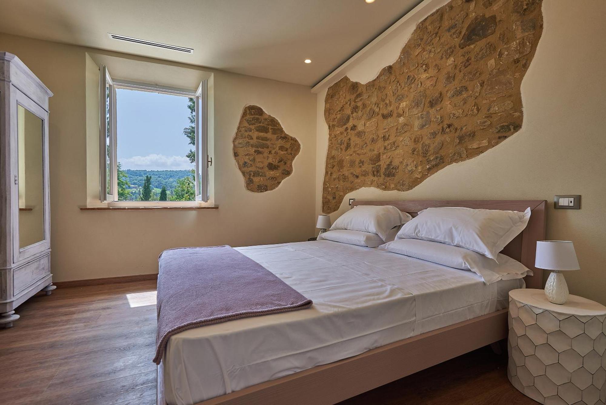 Croce Di Mezzo Villa Montalcino Exteriör bild