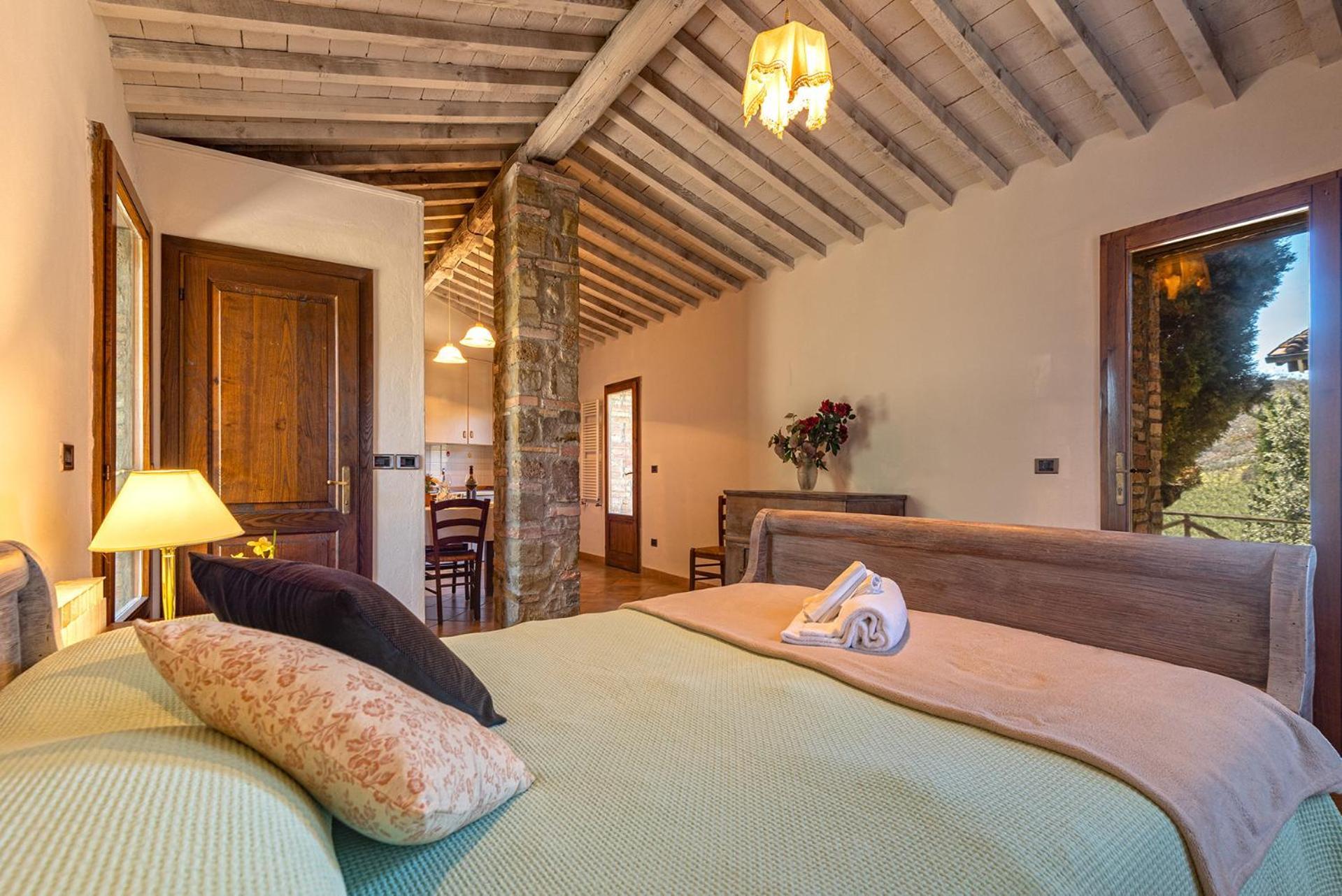 Croce Di Mezzo Villa Montalcino Exteriör bild