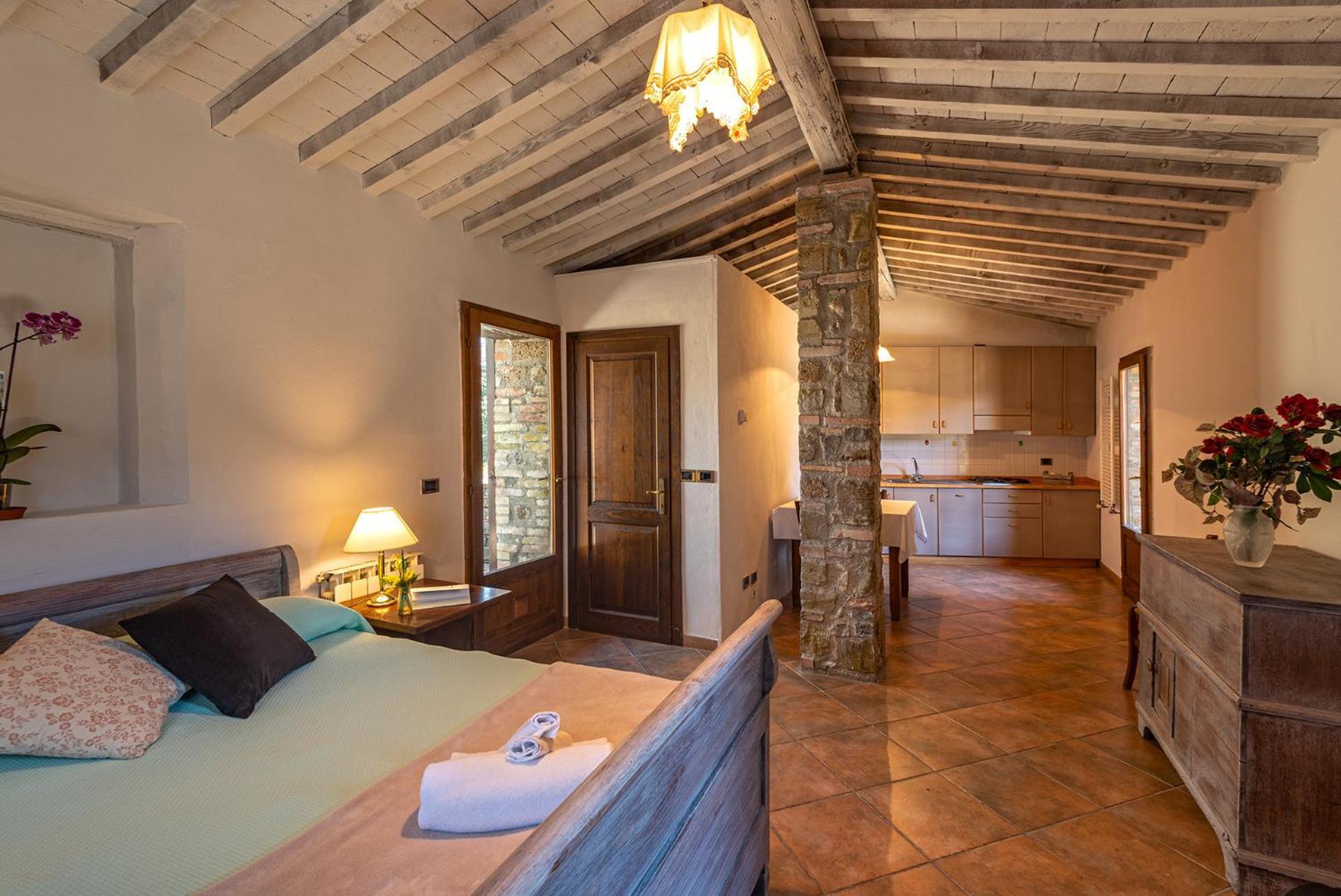 Croce Di Mezzo Villa Montalcino Exteriör bild