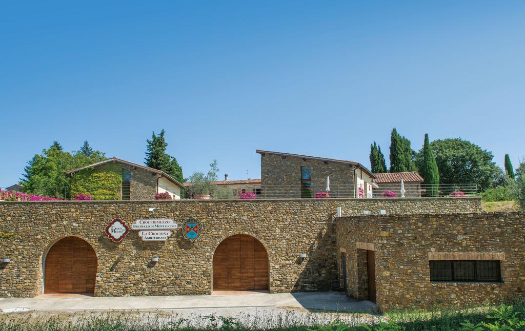 Croce Di Mezzo Villa Montalcino Exteriör bild